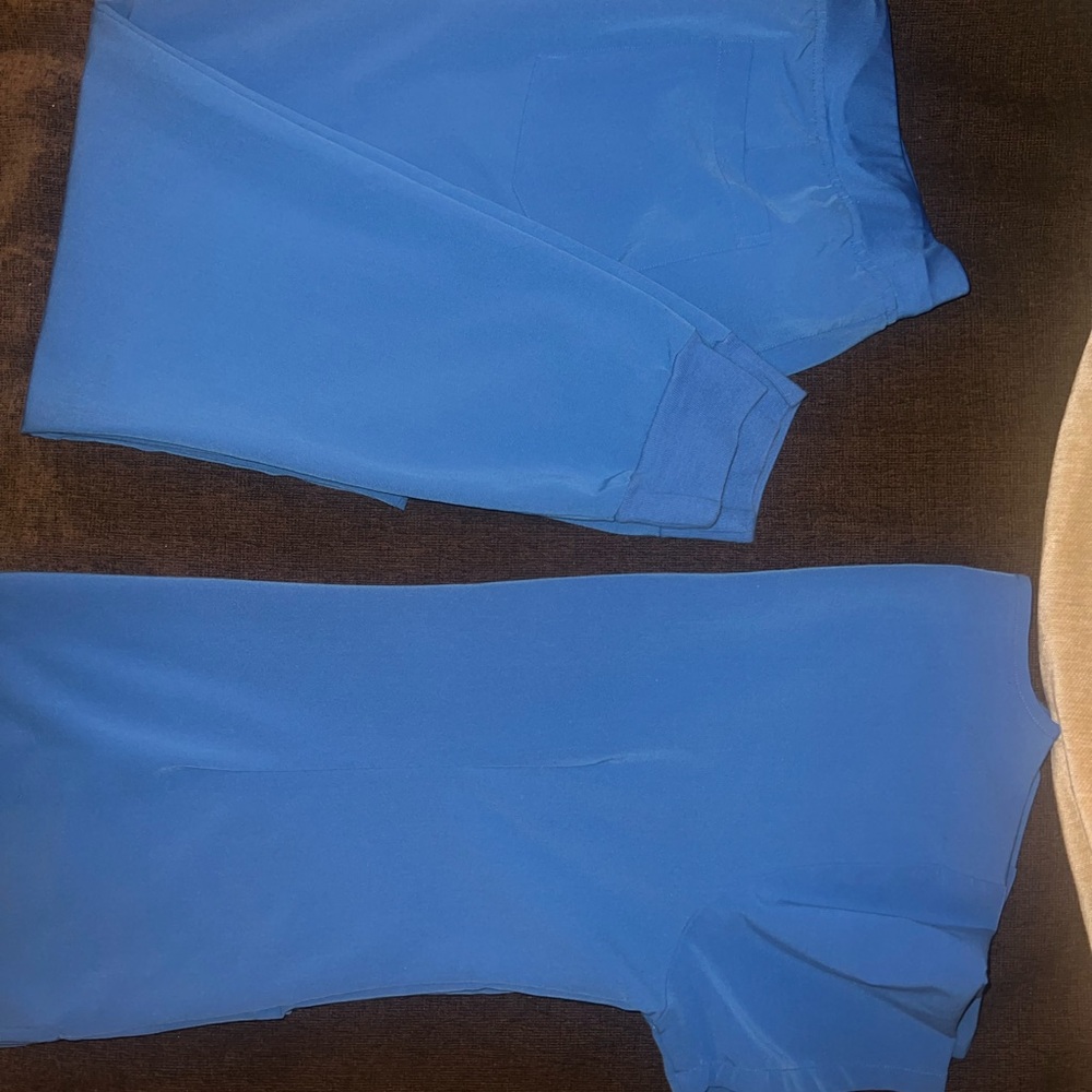 Women's Blue Scrub Set